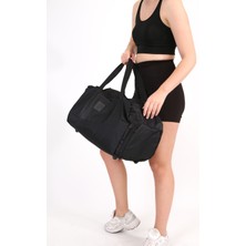 Moda West Ayakkabı Bölmeli Spor Seyahat Fitness Çanta Gym Bag Çok Amaçlı Günlük Çanta Kol El Çanta