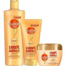 Elidor Collagen Blends Şampuan 350ML Saç Bakım Kremi 170ML Saç Bakım Maskesi 160ML Saç 3lü Set