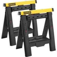 Stanley STST1-70559 Yükseklik ve Genişlik Ayarlı Katlanır Çalışma Tezgahı 450 kg