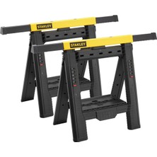 Stanley STST1-70559 Yükseklik ve Genişlik Ayarlı Katlanır Çalışma Tezgahı 450 kg