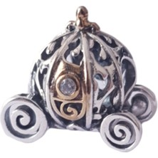 Sindirella Balkabağı Arabası 100.yıl Charm | 925 Ayar Gümüş