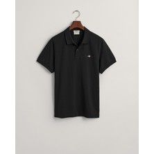 Gant Erkek Siyah Regular Fit Logolu Polo 2210.5