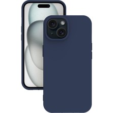 Eonaks iPhone 15 Plus Kılıf Kamera Korumalı Silikon Rubber Arka Kapak