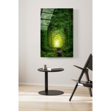 Hinora Orman Yolu Cam Tablo, Dekoratif Cam Tablo