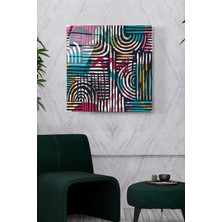 Hinora Soyut Cam Tablo, Dekoratif Cam Tablo