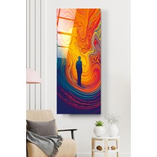 Hinora Colorful Cam Tablo, Dekoratif Cam Tablo