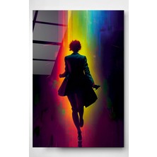 Hinora  Renkli Cam Tablo, Dekoratif Cam Tablo