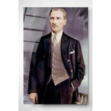 Hinora Atatürk Cam Tablo, Dekoratif Cam Tablo