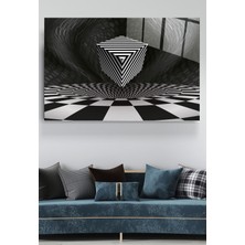 Hinora Soyut Cam Tablo, Dekoratif Cam Tablo