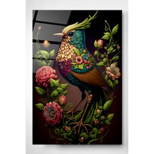 Hinora Sinek Kuşu Cam Tablo, Dekoratif Cam