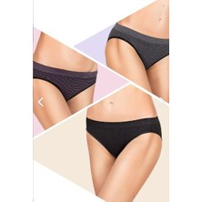 Miorre 3'lü Dikişsiz Kadın Slip Külot
