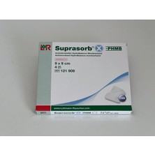 Lohmann Rauscher Suprasorb X+Phmb Hydrobalance Yara Örtüsü 9 x 9 cm