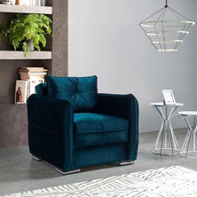 Eymense Torino Zümrüt Yeşil Berjer Çekyat