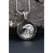 Prestige Gümüş Kartal 925 Ayar Gümüş Kolye Zincir