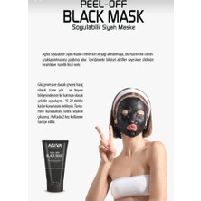 Agiva Soyulabilir Peel-Off Siyah Maske