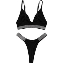 Ece's Design Dikişsiz Bikini, Sütyen ve Kısa Set