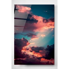 Hinora Gökyüzü Cam Tablo, Dekoratif Cam Tablo