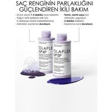 Olaplex Goodbye, Dry Blonde Routine - Sarı & Gri Saçların Rengini Koruyan & Nemlendirme Sağlayan & Bağ Güçlendiren Saç Bakım Seti