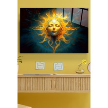 Hinora Güneş Cam Tablo, Dekoratif Cam Tablo