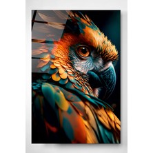 Hinora Birds Cam Tablo, Dekoratif Cam Tablo