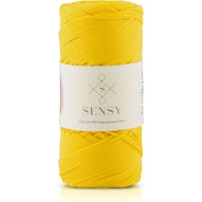 Sensy 1,5 mm 100 gr Polyester Makrome Ipi 150 M Supla Ip ve Çanta Ipliği Polyester Makrome Ip