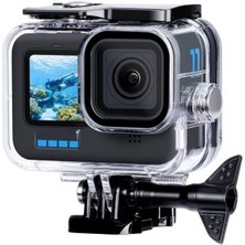 Outfire Gopro 9/10/11/12 Uyumlu 60 Metre Su Geçirmez Koruyucu Muhafaza Housing