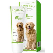 Biolive Köpekler Için Somon Yağı 200 ml + Biotin 100 gr Tüy Sağlığı Paketi