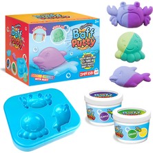 Zimpli Kids Floating Baff Putty Yüzebilir Şaşırtıcı Banyo Macunu Seti