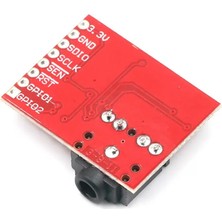 Alkatronik SI4703 Fm Stereo Radyo Alıcı Modülü I2C Dijital Programlanabilir Düşük Güç 76MHZ-108MHZ 3.5mm Ses S