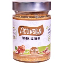 Activella Şekersiz Fındık Ezmesi 320GR %100 Fındıklı + Kabuklu Fındık 500GR