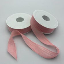 Nazarone Keten Kurdele 2,5CM-20MT Pembe