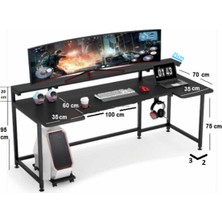 Zizuva Tasarım Gaming  Çalışma Masası