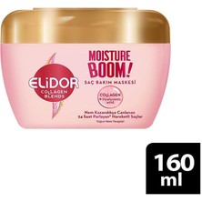 Elidor Collagen Blends Şampuan 350ML Saç Bakım Kremi 170ML Saç Bakım Maskesi 160ML Yoğun Nem Terapisi 3lü Set