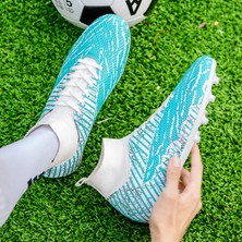 Boxinyuan Erkek Yüksek Bilekli Fg Futbol Ayakkabısı (Yurt Dışından)