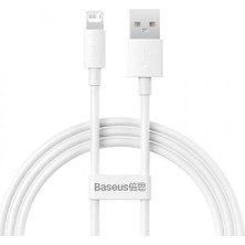 Baseus Süper Şarj 1 Metre USB To Iphone Şarj Kablo Iphone 11 12 13 14 Pro Max Şarj Kablosu