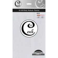 Cenk  Cenk Düz Renk 100 cm Poşetli Yazma - 0301 - 000-BEYAZ -97