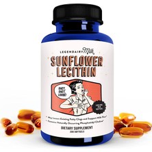 Legendairy Milk Sunflower Lecithin 1200 mg 200 Softgels