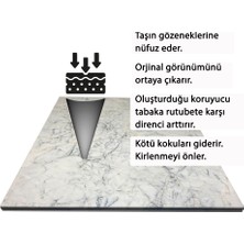 Terlans Doğaltaş Granit Tezgah Dekoratif Eşya Koruyucu Cila 250 ml Natural Stone Polishing Wax