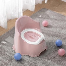 Meleni Baby Comfort Taşınabilir Lazımlık – Çocuk Tuvalet Eğitimi Alıştırma Lazımlığı Pembe