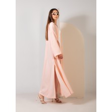 crave Oversize Pembe Uzun Kimono