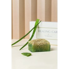 Healing Care Doğal At Kılı Selülit Fırçası + Kabak Lifli Aloe Vera Sabun Bakım Seti