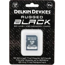 Delkin Devices Delkın Siyah 128GB Uhs-I Sd V30 Hafıza Kartı