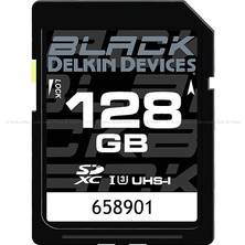 Delkin Devices Delkın Siyah 128GB Uhs-I Sd V30 Hafıza Kartı