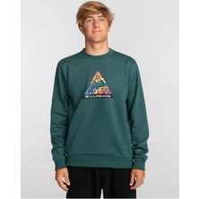 Billabong Shıne Cr Yeşil Erkek Sweatshirt