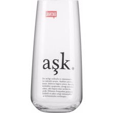 Paşabahçe Lügat 365 Aşk Bardak 300 cc