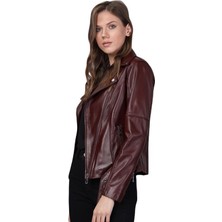 Basic & More Kadın Deri Ceket Bm-01