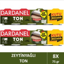 Dardanel Zeytinyağlı Ton Balığı 4X75 gr X2 Adet