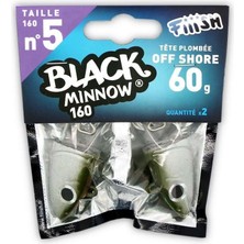 Fiiish BM160/5 BM015 Off Shore 60GR. Kaki Jighead