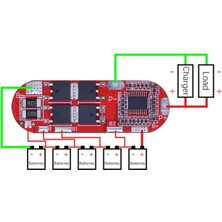 5s 25A Bms 18650 Lityum Pil Şarj Koruma Devresi