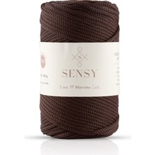Sensy Polyester Makrome Ip 400 gr -5mm Pp Cord Polyester Makrome Ipi 5 mm Çanta ve Supla Ipliği
